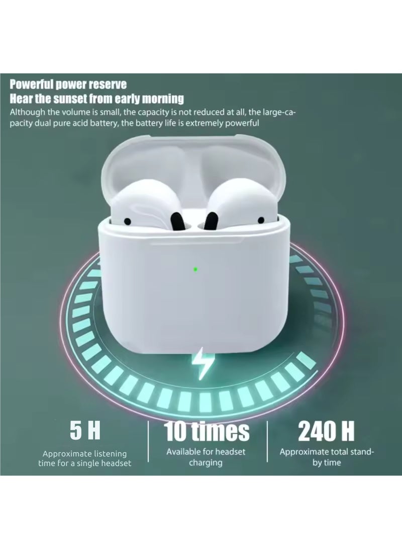 سماعات أذن لاسلكية بتقنية بلوتوث i-11 AirBuds ستيريو مع ميكروفون - متوافقة مع جميع الأجهزة - Image 3